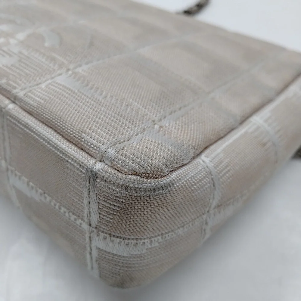 Chanel East West Canvas Shoulder Bag - Picture 8 of 16